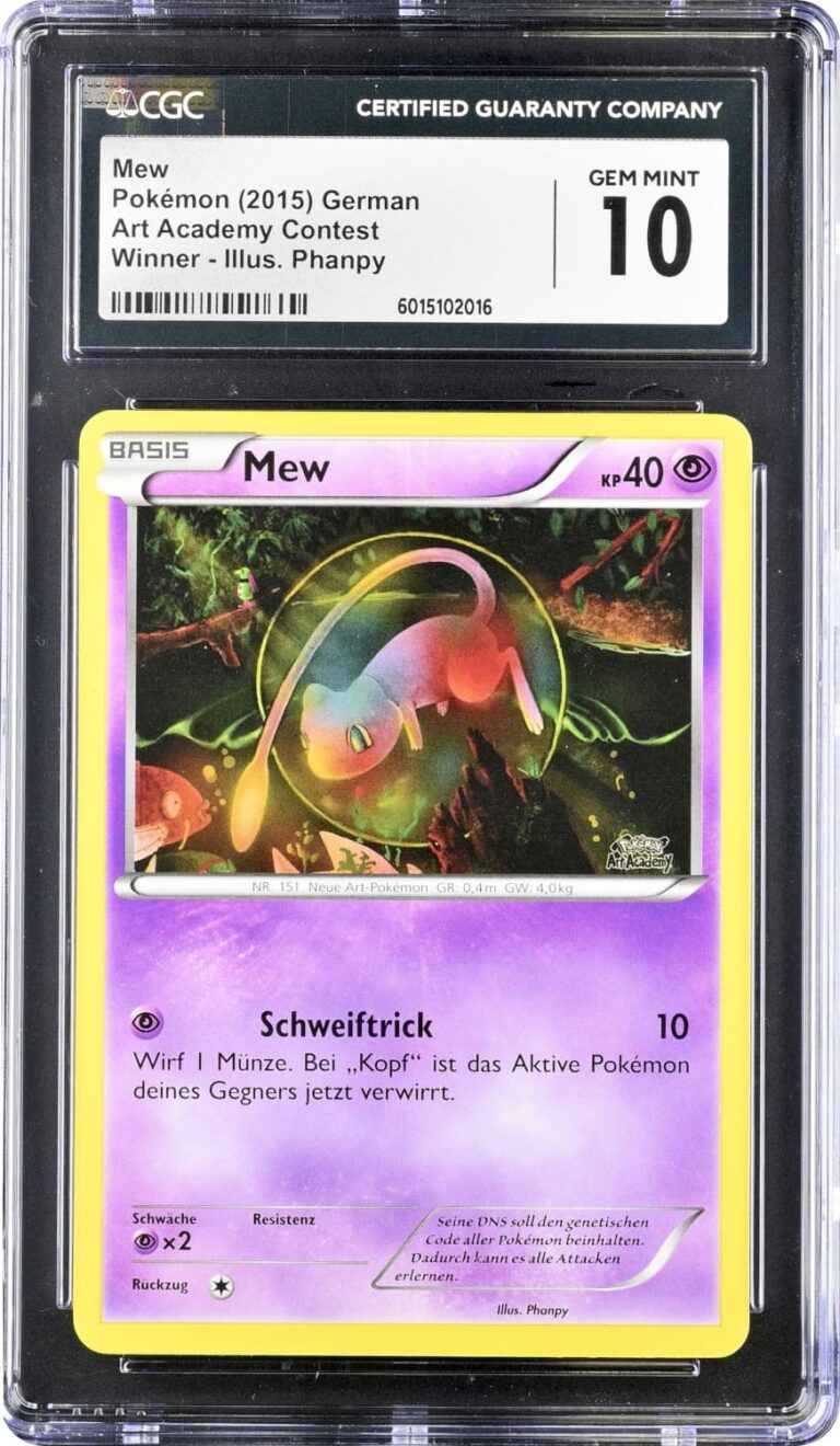 Mew-Art-Academy-Contest-2015-Winner-Promo-Pokémon-Karte-Deutsch-CGC-10