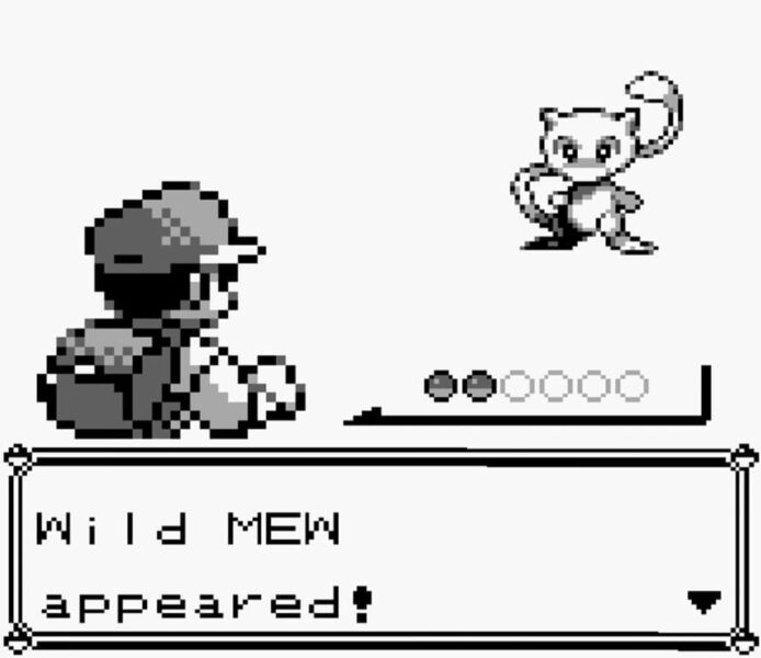 Mew-Pokémon-Red-Videospiel