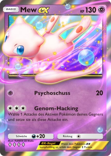 Mew-ex-Pokémon-TCG-Sammelkartenspiel-Pocket-Mysteriöse-Insel-Karte-A1a