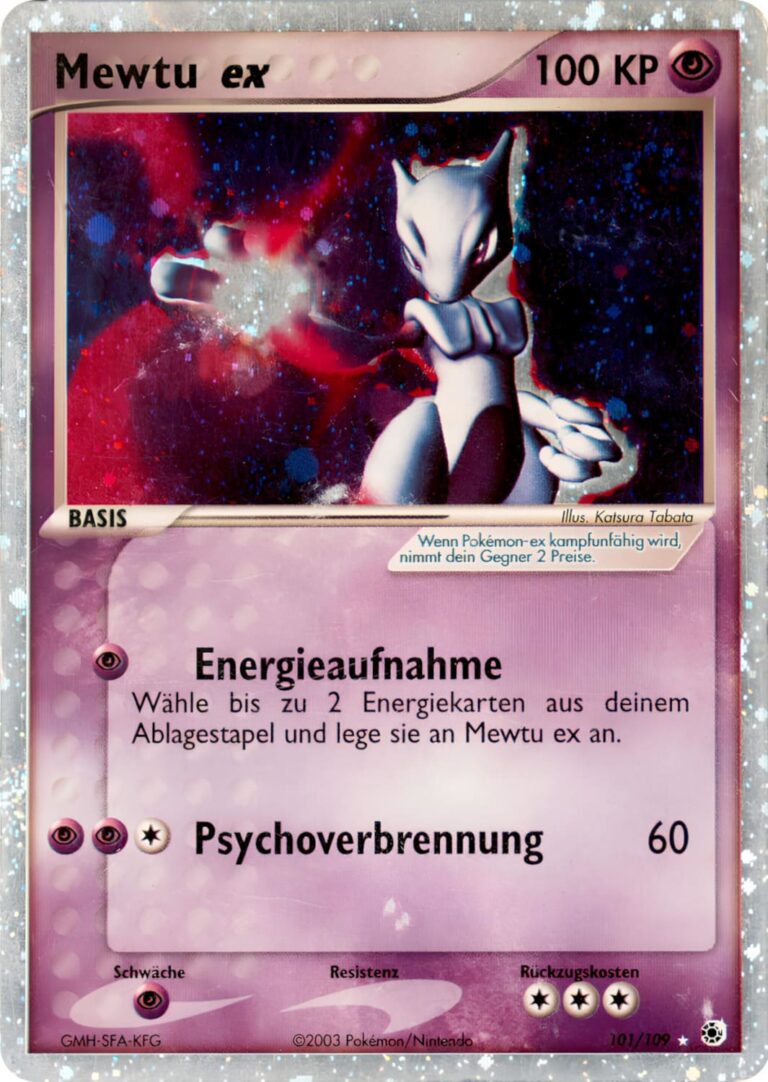 Mewtu-ex-101-109-EX-Rubin-Saphir-Holo-Pokémon-Karte-Deutsch-2003