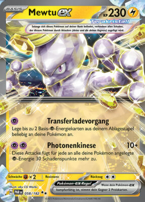 Mewtu-ex_PAR-DE-058-182_Paradox-Rift-Paradoxrift_Terakristall-Typenwandel-Pokémon-Karte_Deutsch