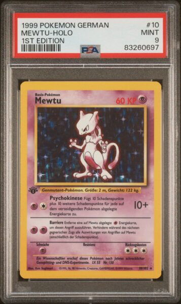 Mewtu_Base-Basis-Set_10-102_1st-Edition_Pokémon-Karte_PSA-9
