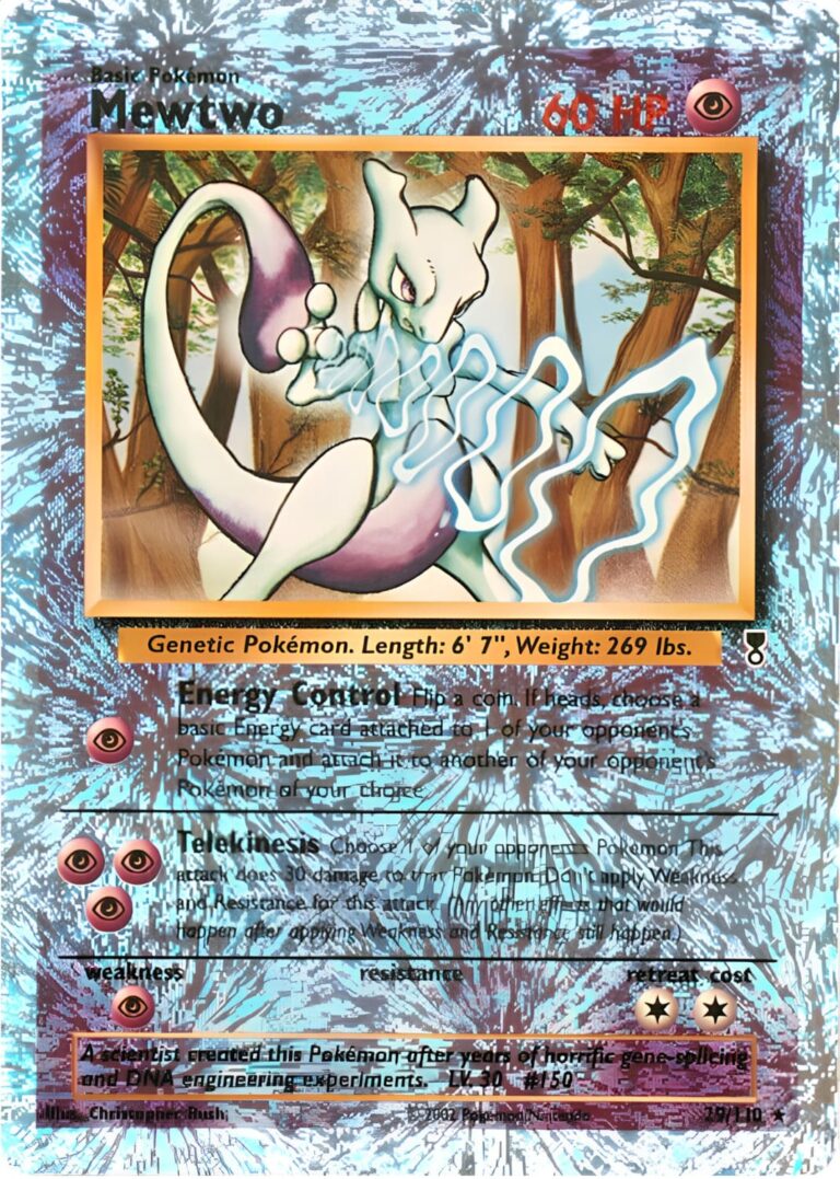 Mewtwo-29-110-Legendary-Collection-Reverse-Holo-Pokémon-Karte-TCG-Englisch
