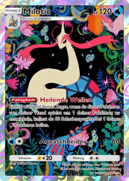 Milotic-A4a-Verborgene-Quelle-Pokémon-TCG-Sammelkartenspiel-Pocket-Illustration-Rare-Karte
