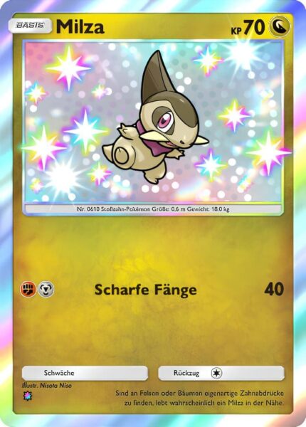 Milza-108-069-B2b-Mega-Schillern-Pokémon-TCG-Sammelkartenspiel-Pocket-Karte-Deutsch