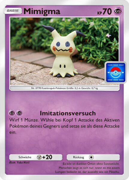 Mimigma-113-P-A-Promo-Karte-Pokémon-TCG-Sammelkartenspiel-Pocket-Deutsch