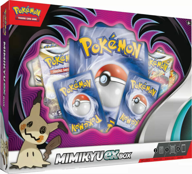 Pokemon Mimikyu Mimigma ex Box