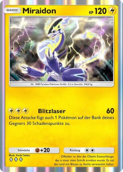 Miraidon-045-093-B2a-Wundervolles-Paldea-Pokémon-TCG-Sammelkartenspiel-Pocket-Karte-Deutch