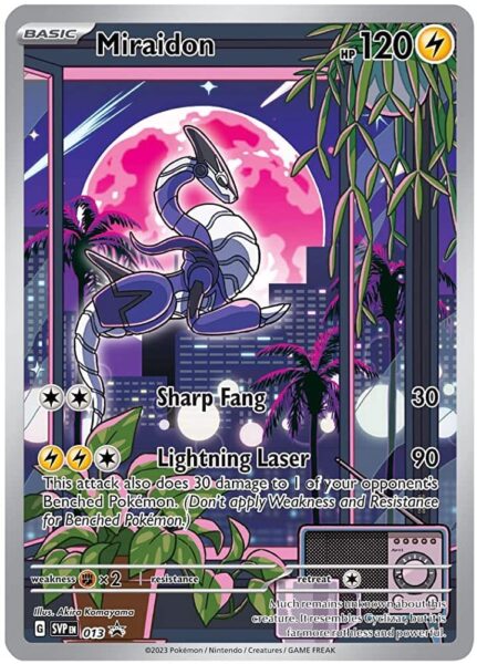 Miraidon-SVP-013-Karmesin-Purpur-Trainer-Box-Promo-Karte-Pokémon