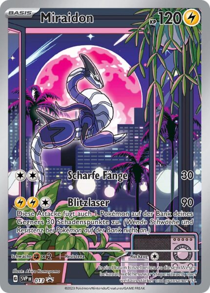 Miraidon-SVP-DE-013-Karmesin-Purpur-Black-Star-Promo-Pokémon-Karte