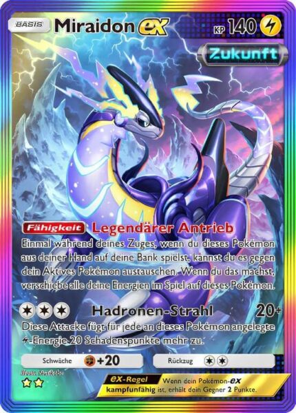 Miraidon-ex–090-074-Paradoxansturm-Pokémon-TCG-Sammelkartenspiel-Pocket-Karte-Deutsch