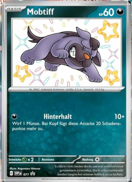 Mobtiff-SVP-DE-071-Paldeas-Schicksale-Shiny-Schillernd-Promo-Karte