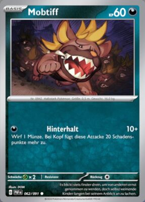 Mobtiff_062-091_PAF-DE_Paldeas-Schicksale_Paldean-Fates_Pokémon-Karte_Deutsch