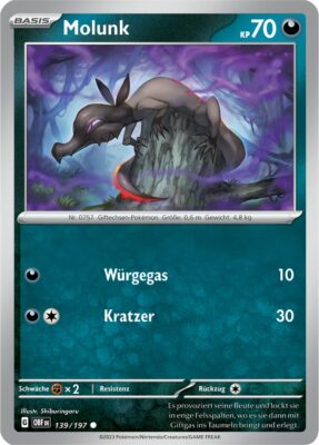 Molunk_139-197_OBF_Obsidianflammen_Obsidian-Flames_Pokémon-Karte_Deutsch