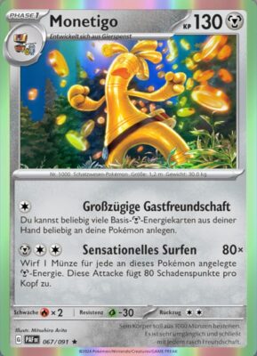 Monetigo_067-091_PAF-DE_Paldeas-Schicksale_Paldean-Fates_Pokémon-Karte_Deutsch