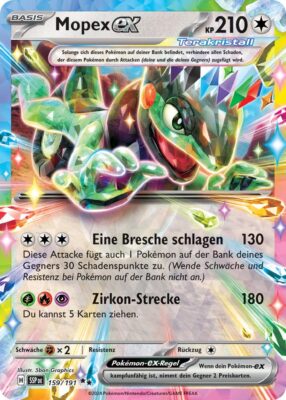 Mopex-ex-159-191-SSP-DE-Karmesin-Purpur-Stürmische-Funken-Pokémon-Karte-Deutsch-TCG