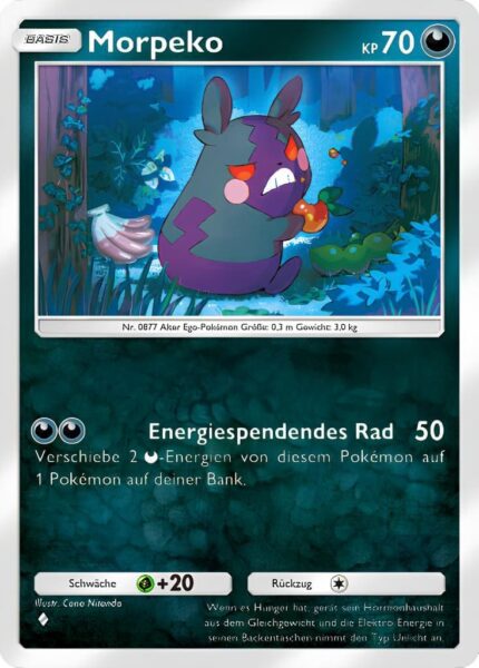 Morpeko-045-069-B2b-Mega-Schillern-Pokémon-TCG-Sammelkartenspiel-Pocket-Karte-Deutsch