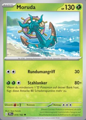 Moruda_019-162_TEF-DE_Gewalten-der-Zeit_Temporal-Forces_Pokémon-Karte_Deutsch_TCG