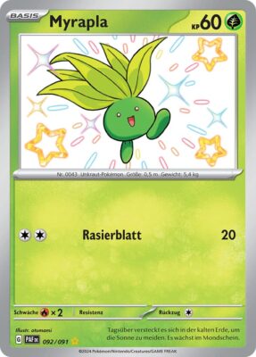 Myrapla_092-091_PAF-DE_Shiny_Schillernd_Paldeas-Schicksale_Pokémon-Karte_Secret-Rare_Deutsch