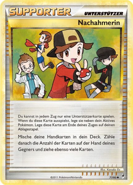 Nachahmerin-77-95-Ruf-der-Legenden-Pokémon-Karte-Deutsch-TCG-Sammelkartenspiel