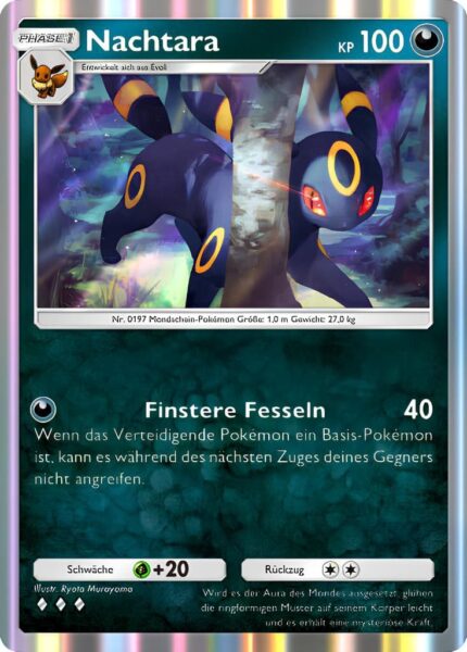 Nachtara-043-069-A3b-Evoli-Hain-Pokémon-TCG-Sammelkartenspiel-Pocket-Karte-Deutsch