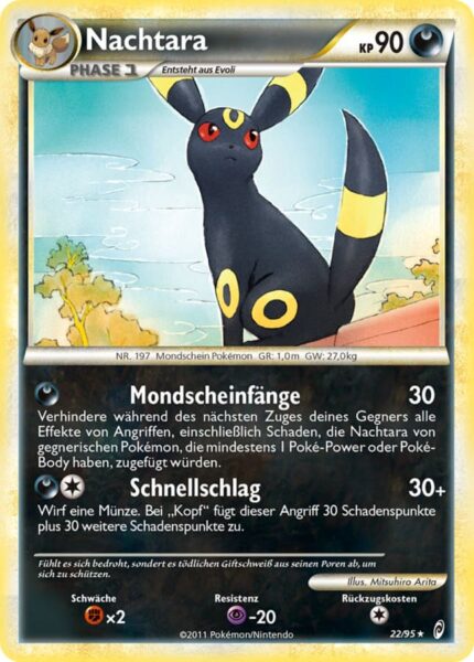 Nachtara-22-95-Ruf-der-Legenden-Pokémon-Karte-Deutsch-TCG-Sammelkartenspiel