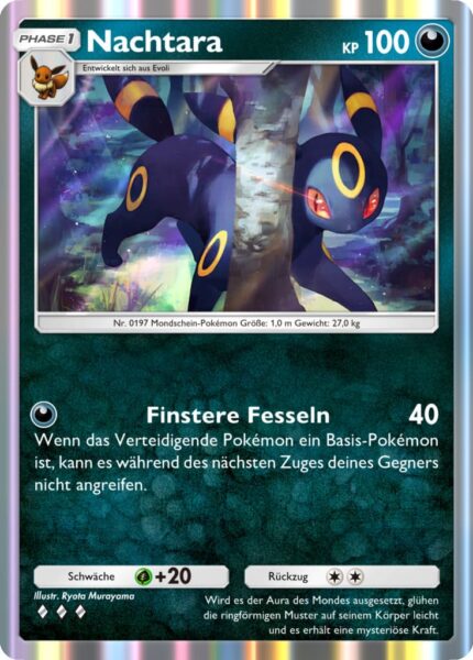 Nachtara-A3b-Evoli-Hain-Pokémon-TCG-Sammelkartenspiel-Pocket-Karte