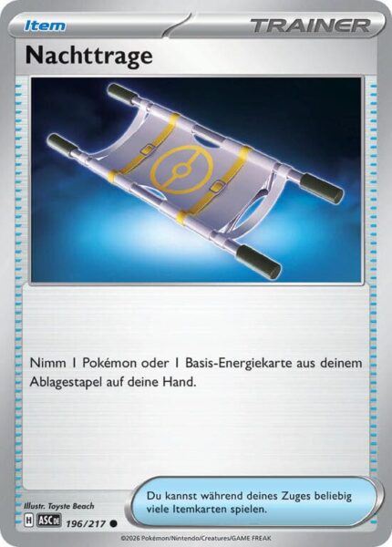 Nachttrage-196-217-ASC-Erhabene-Helden-Pokémon-Karte-Deutsch