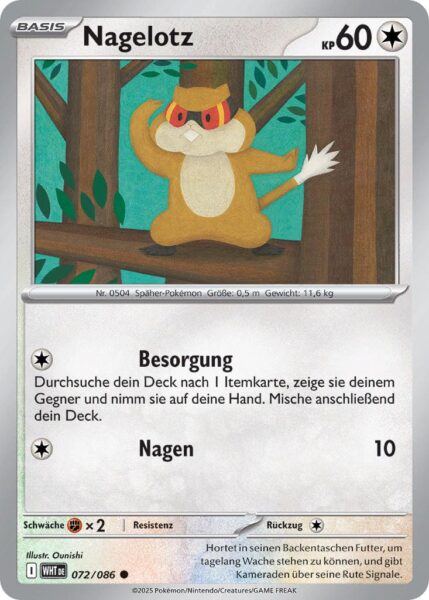 Nagelotz-072-086-WHT-DE-Weiße-Flammen-Pokémon-Karte-Karmesin-Purpur-Deutsch