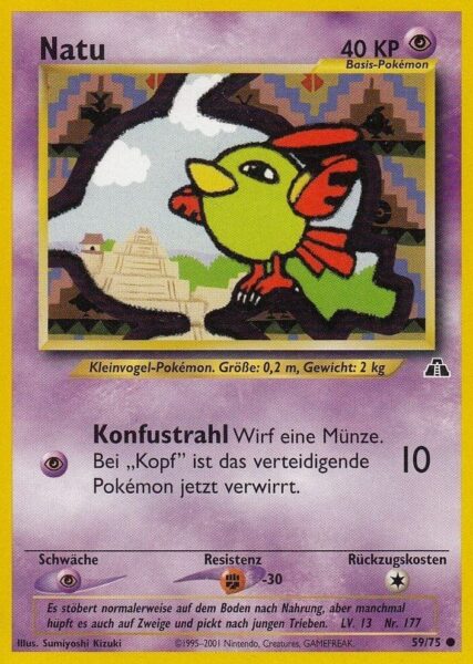 Natu_59-75_Neo-Entdeckung-Discovery_Pokémon-Karte_Deutsch