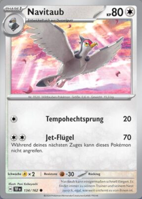 Navitaub_134-162_TEF-DE_Gewalten-der-Zeit_Temporal-Forces_Pokémon-Karte_Deutsch_TCG