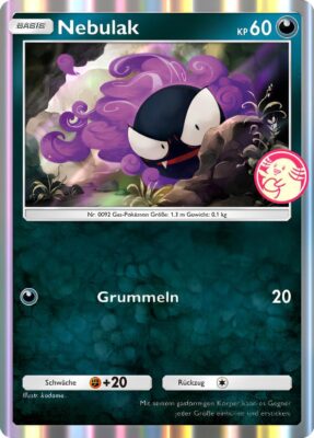 Nebulak-047-P-B-Promo-Karte-Pokémon-TCG-Sammelkartenspiel-Pocket-Deutsch