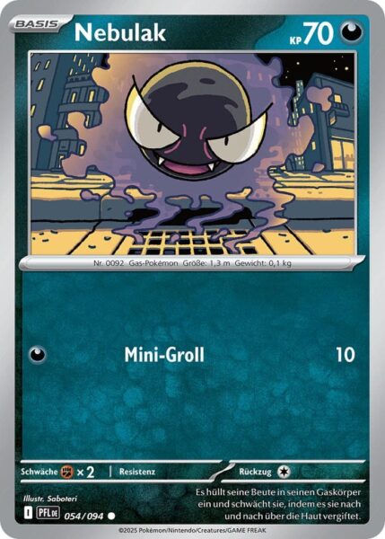 Nebulak-054-094-PFL-DE-Fatale-Flammen-Pokémon-Karte-Deutsch