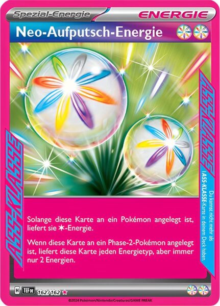 Neo-Aufputsch-Energie_162-162_TEF-DE_ASS-KLASSE_Pokémon-Trainer-Karte_Gewalten-der-Zeit_Temporal-Forces_Deutsch