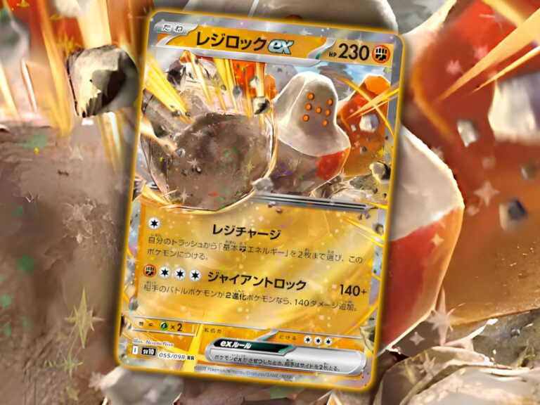 Neue-Pokémon-Karte-Regirock-exThe-Glory-of-Team-Rocket-Set-Japan-TCG