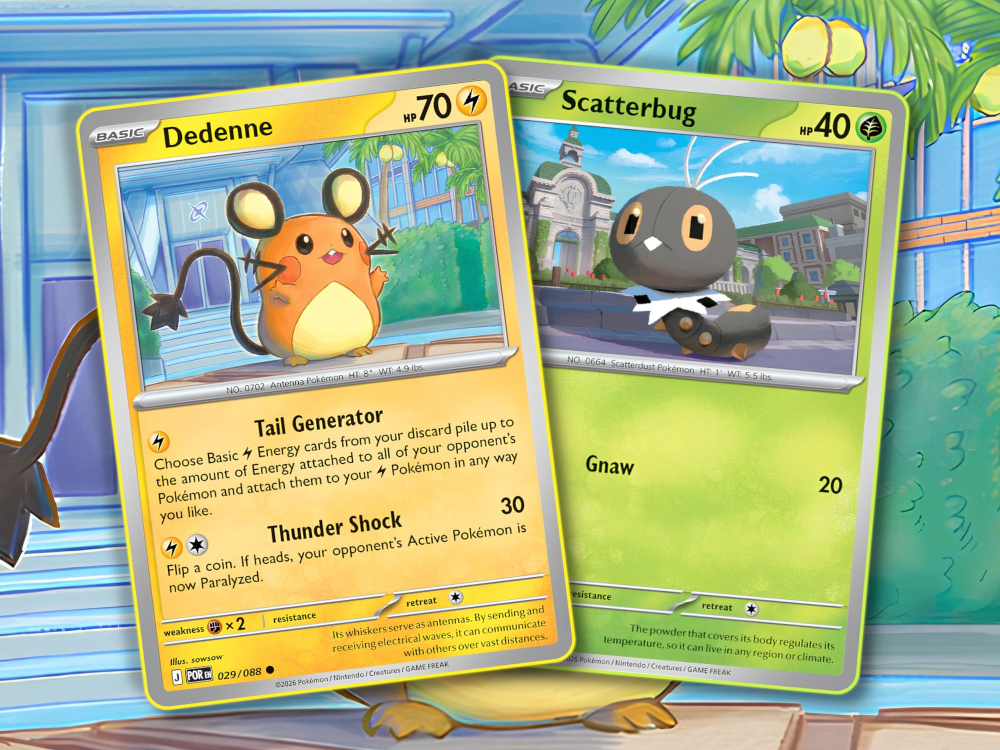 Neue-Pokemon-Karten-Dedenne-Purmel-Optimale-Ordnung-TCG-Sammelkartenspiel-2026