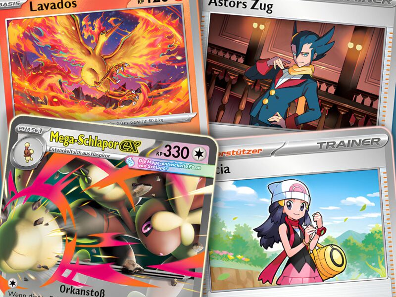 Neue-Pokémon-Karten-Fatale-Flammen-Mega-Schlapor-ex-enthüllt-vorgestellt-TCG-Sammelkartenspiel