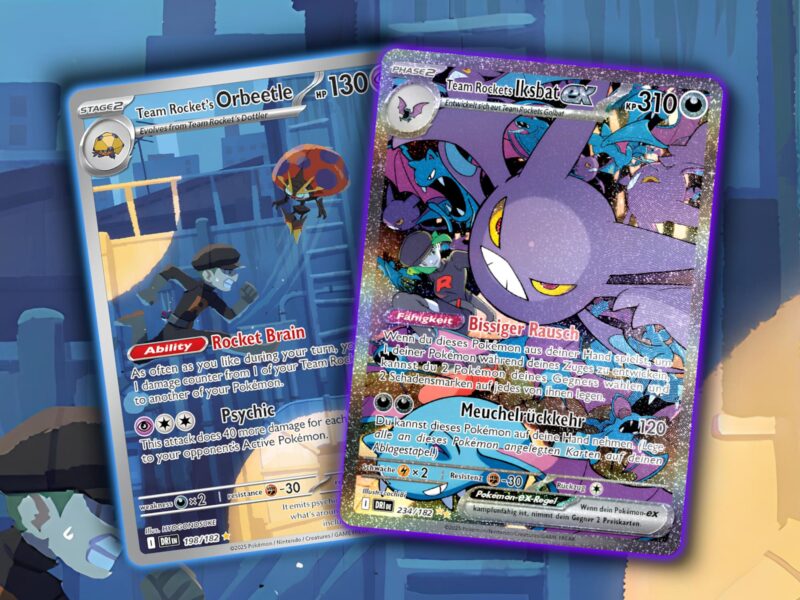 Neue-Trainer-Pokémon-Karten-Team-Rocket-Ewige-Rivalen-Karmesin-Purpur-TCG-Sammelkartenspiel