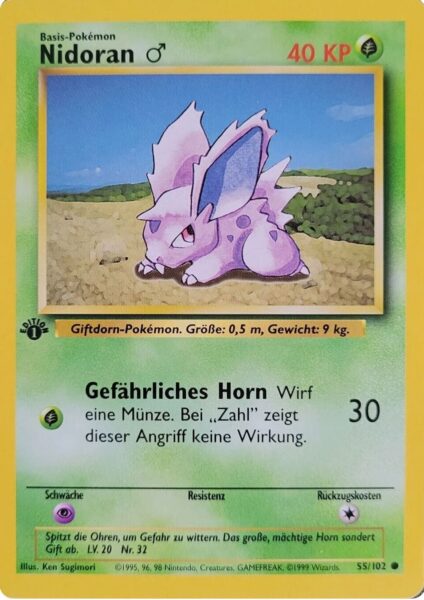 Nidoran_55-102_Basis-Set_Grundset_1st-Edition_Pokemon-Karte_TCG