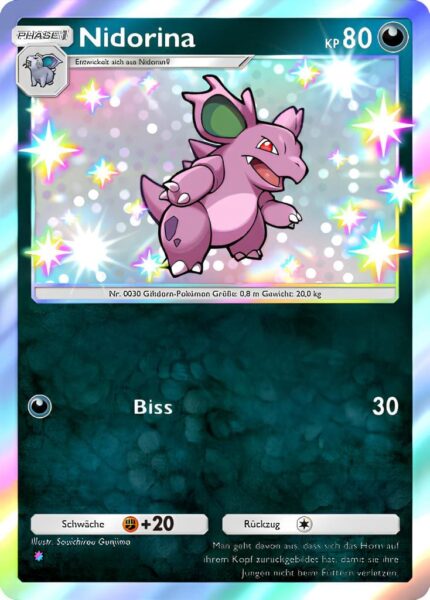 Nidorina-224-161-Weisheit-von-Meer-und-Himmel-A4-Pokémon-TCG-Sammelkartenspiel-Pocket-Karte