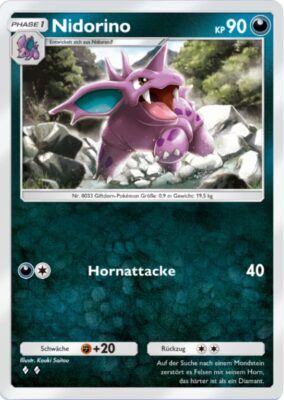 Nidorino-170-Pokémon-TCG-Sammelkartenspiel-Pocket-Unschlagbare-Gene-Digitale-Karte