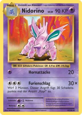 Nidorino_44-108_XY-Evolution-Evolutions_Pokémon-Karte_Deutsch