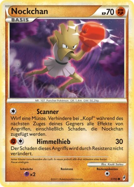 Nockchan-57-95-Ruf-der-Legenden-Pokémon-Karte-Deutsch-TCG-Sammelkartenspiel