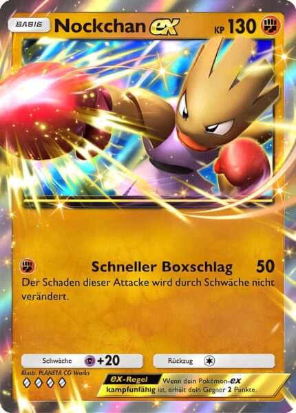 Nockchan-ex-124-226-B1-Mega-Aufstieg-Pokémon-Karte-Deutsch-neu