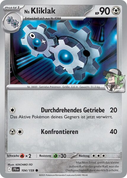Ns-Kliklak-JTG-DE-104-159-Karmesin-Purpur-Reisegefährten-Pokémon-Karte-Deutsch