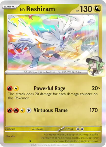 Ns-Reshiram-ex-Trainers-Trainer-Pokémon-Card-Karte-TCG-Sammelkartenspiel-2025