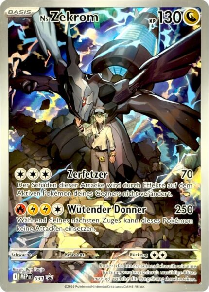 Ns-Zekrom-MEP-031-Black-Star-Promo-Pokémon-Karte-Erhabene-Helden-Deutsch