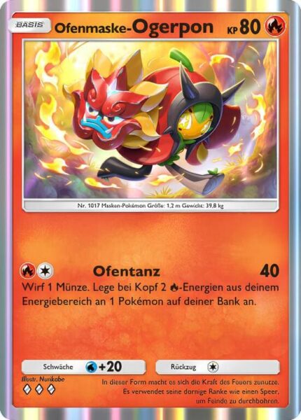 Ofenmaske-Ogerpon-027-155-B2-Traumhafte-Parade-Pokémon-TCG-Pocket-Karte-Deutsch