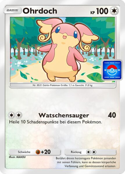 Ohrdoch-089-P-A-Promo-Karte-Pokémon-TCG-Sammelkartenspiel-Pocket-Deutsch