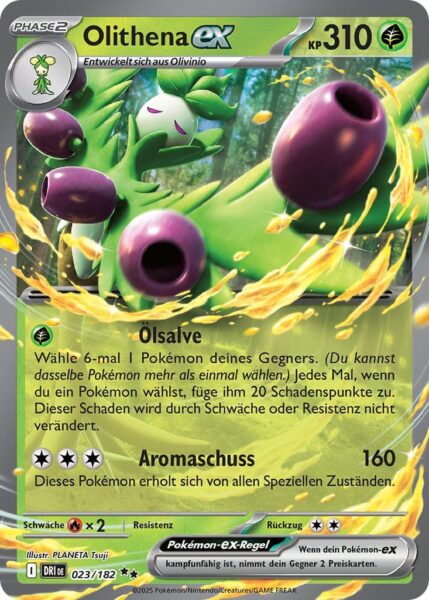 Olithena-ex-023-182-Ewige-Rivalen-Pokémon-Karte-Karmesin-Purpur-Deutsch